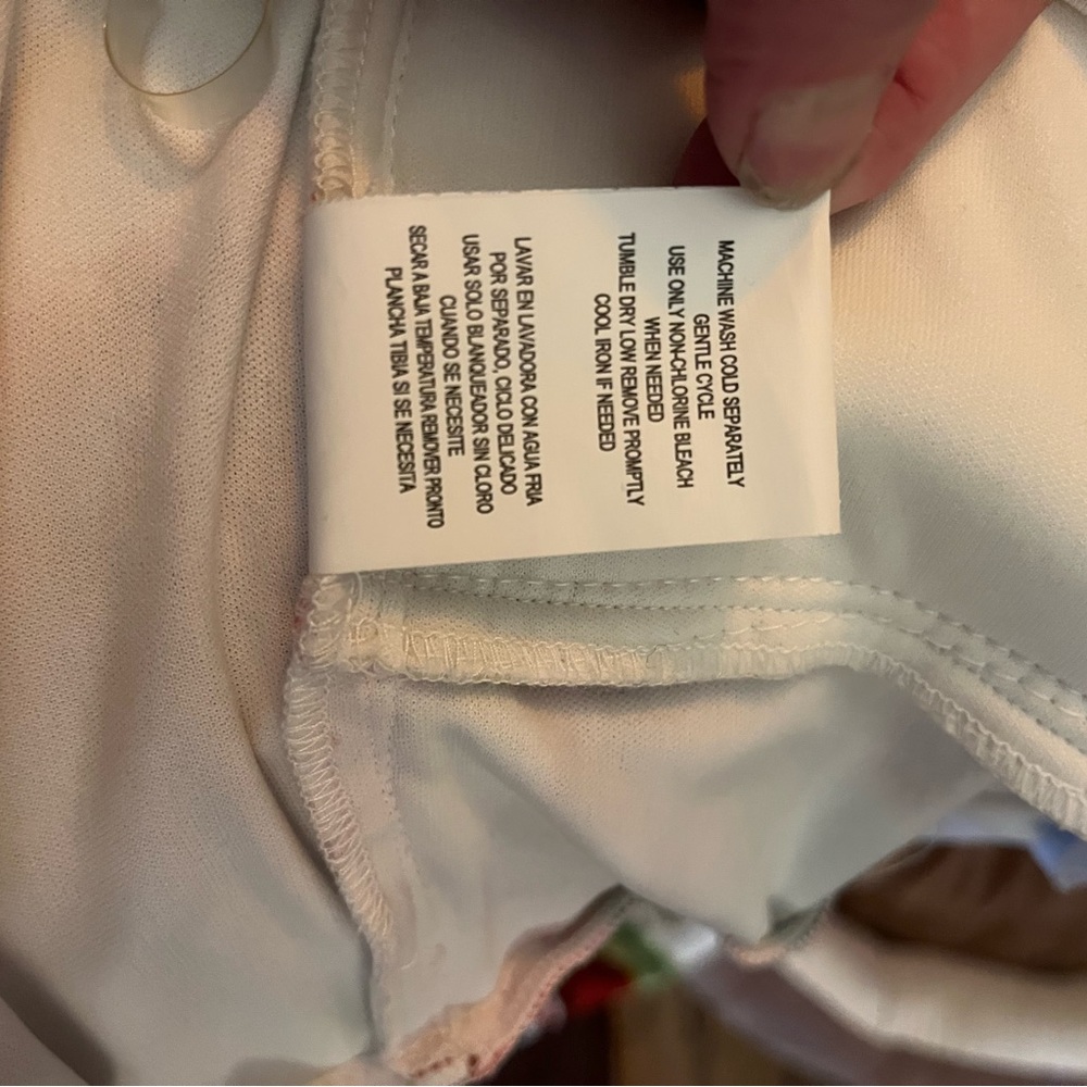 SPEECHLESS Strapless Dress Multicolor watercolor Floral Print Size 13 - Picture 7 of 10